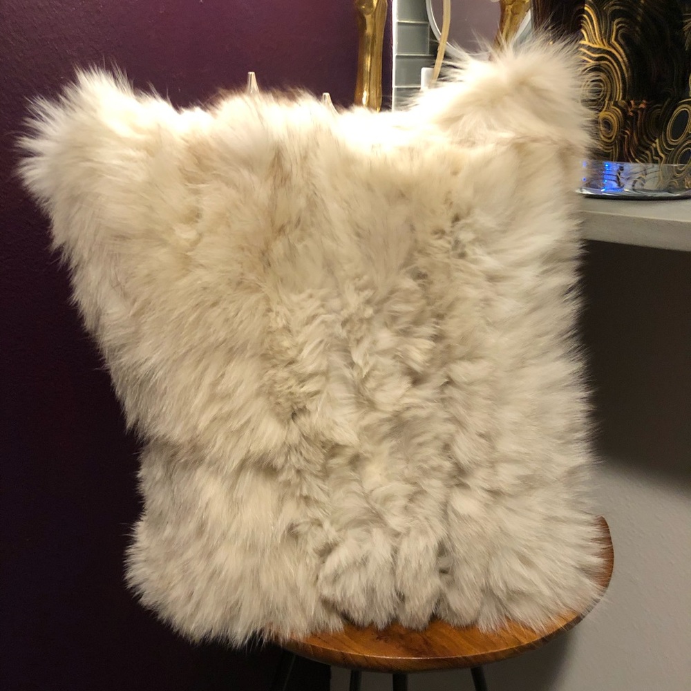 Arctic Fox Fur Pillows